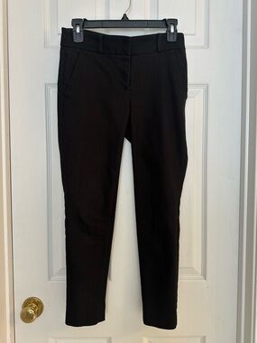 LOFT Petite Marisa Skinny Pants Black 00P